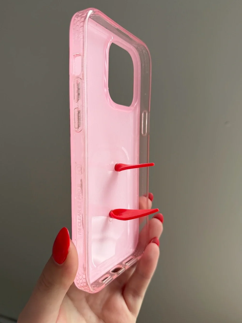 iPhone 14 Pro Max Berries & Bows Loopy Case